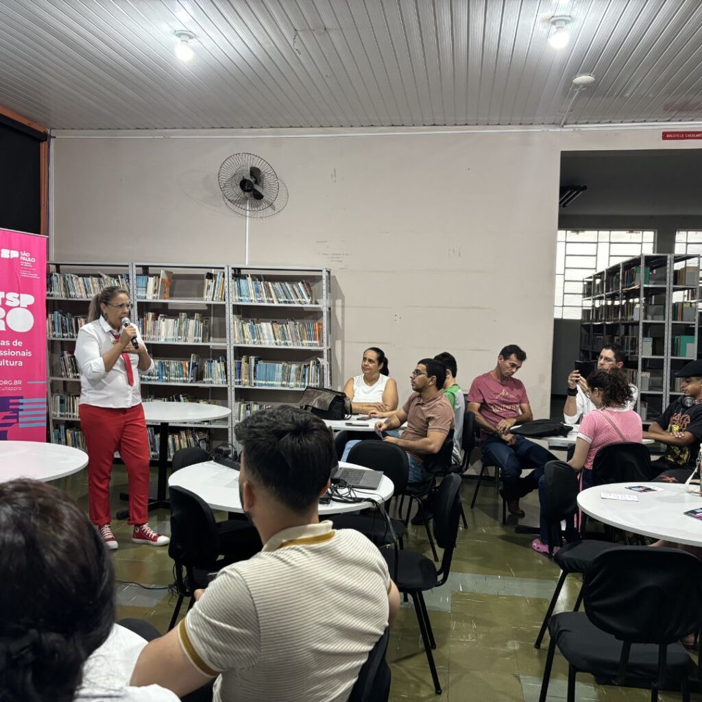 CULTSP PRO realiza GIRO PRO Qualificação de Economia Criativa e Empreendedorismo Cultural em Penápolis