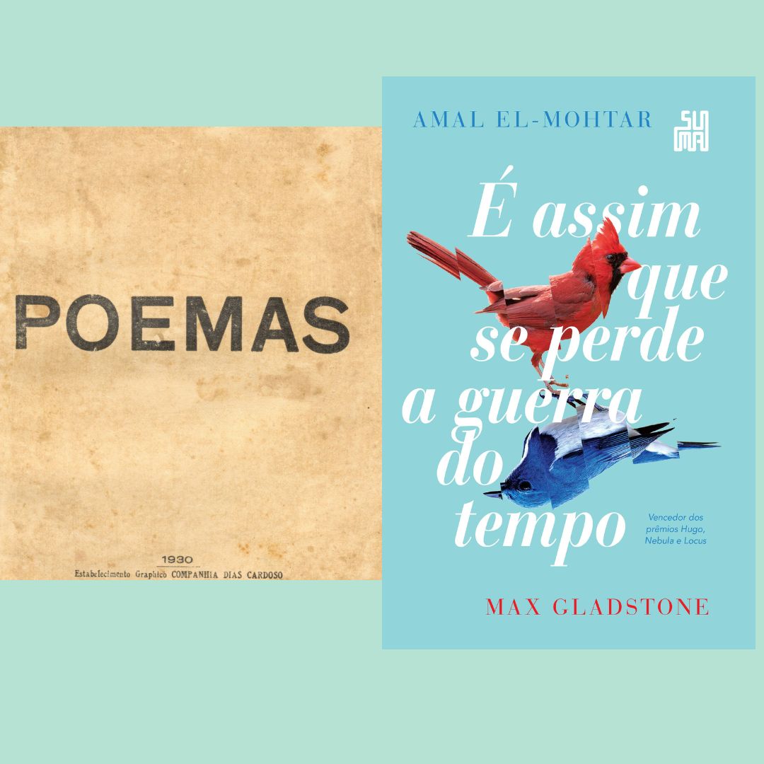 Capa dos livros do Clube de Leitura de junho.