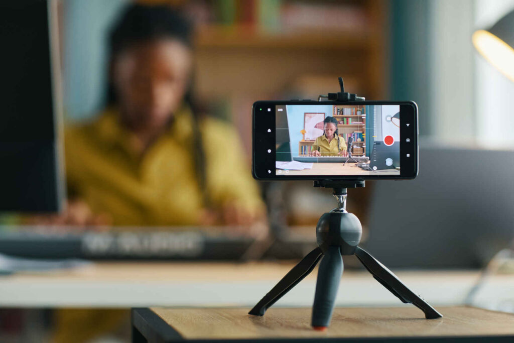 Captação e edição de vídeos com celular